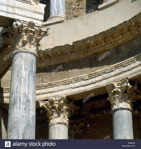 Roman Theatre of Merida Stock Photo - Alamy