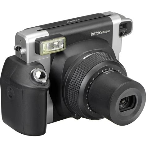 FUJIFILM INSTAX WIDE 300 Instant Film Camera (Black) 16445783