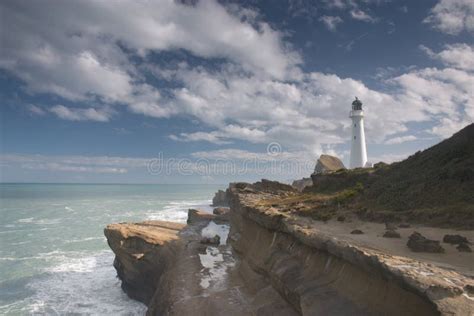 Castle Point Lighthouse Stock Photo - Image: 703820