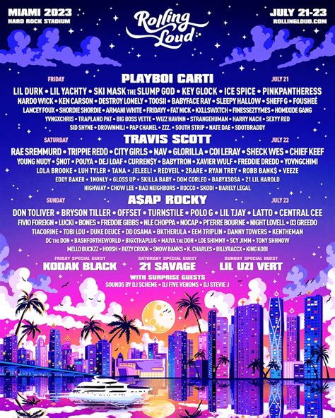 Rolling Loud Miami 2023 Lineup Announced | Miami New Times