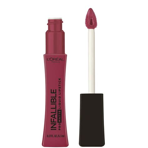 L'Oreal Paris Infallible Pro Matte Liquid Lipstick, Up to 16HR Wear ...