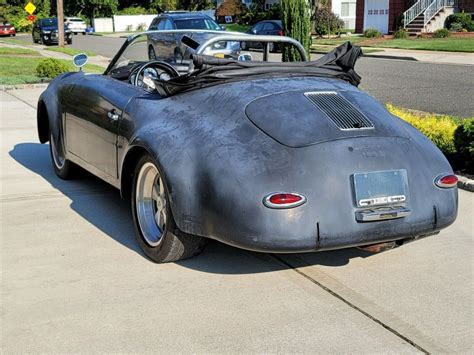 Porsche 356 Widebody Convertible Black RWD Manual Speedster for sale