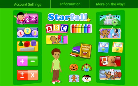 Starfall FREE - screenshot