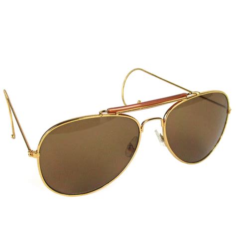 Brown Lens Aviator Sunglasses - Army & Outdoors