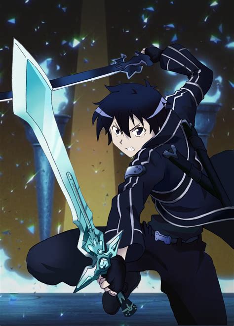 SAO - Sword Art Online - Kirito [Dual Wield] by Miizu-Kun on DeviantArt