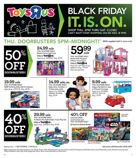 Toys R Us Black Friday 2024 Ad, Deals & Store Hours