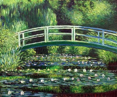 Claude Monet - Japanese Bridge | Japanese bridge, Bridge painting ...