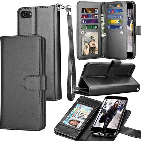 Tekcoo Wallet Case for iPhone SE 2 2020 / iPhone 7 / iPhone 8, Luxury ...