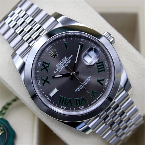 Rolex Datejust 2 – Ref 126300 Wimbledon – Fullset 08/2020 – NEU – DP ...