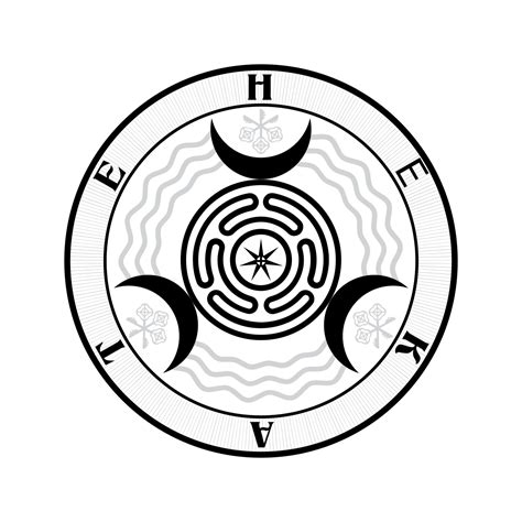 File:Hekate Seal.svg - Wikimedia Commons | Hekate, Hecate symbol ...