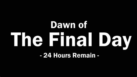 Dawn of the Final Day : r/gaming