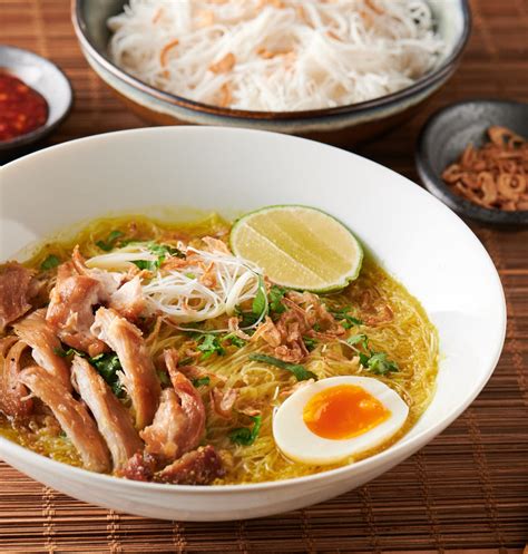 soto ayam - indonesian chicken noodle soup - glebe kitchen