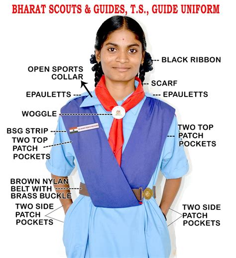 Guide Uniform - Bharat Scouts & Guides Rovers & Rangers