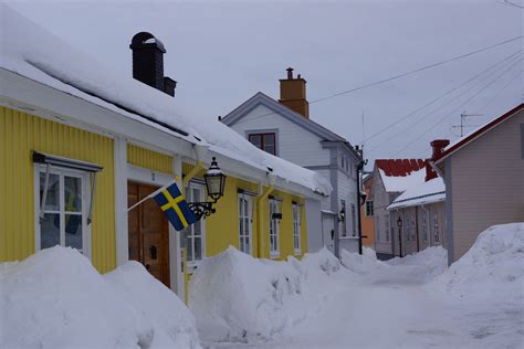 Gavle, Sweden - Deep Snow