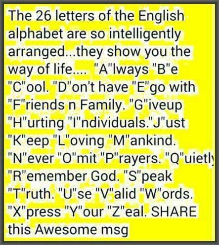 Alphabet Quote - ShortQuotes.cc