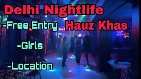 Delhi Nightlife Girls Caught | Hauz Khas Village Nightlife| - YouTube