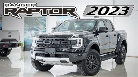 Ford Ranger Raptor 2023 [Black Color] | Walkaround Video - YouTube