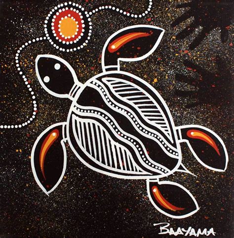 Aboriginal Art Paintings Turtle