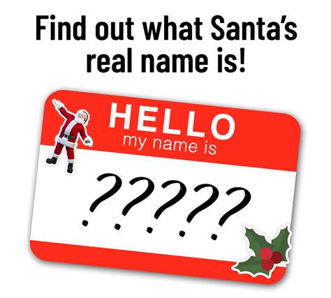 What Is Santa Claus’ Real Name? | The Elf on the Shelf