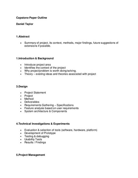 😊 Capstone project examples education. Proposal & Capstone Examples ...