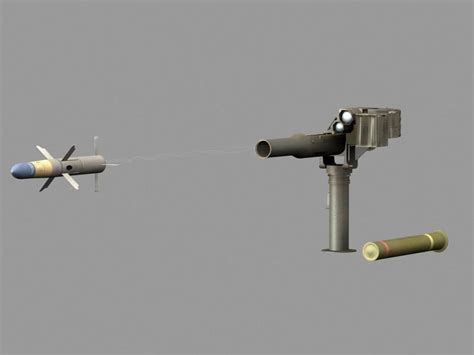 3d tow basic launcher missile