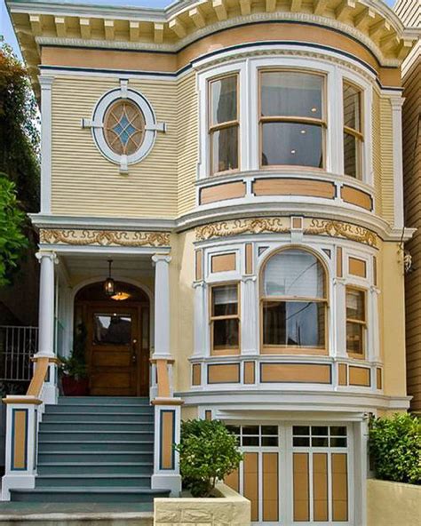 an old victorian style house in san francisco