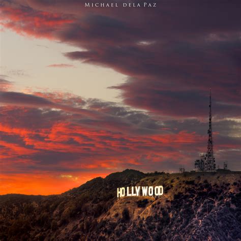 Hollywood Sunset | Sunset by the Hollywood Sign as viewed fr… | Flickr