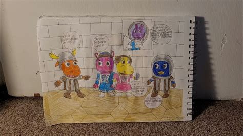 Backyardigans Drawings: Escape from the Royal Guards! (Break Out ...