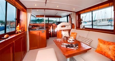 Swift Trawler 44 | Boat interior design, Boat interior, Trawler yacht