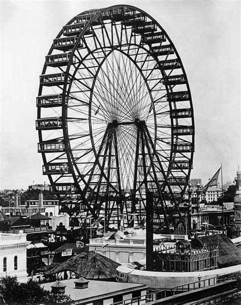 Ferris Wheel, 1893 Painting by Granger - Fine Art America