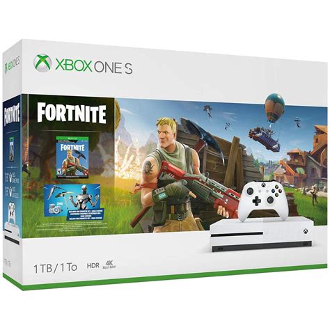 Microsoft Xbox One S Fortnite Bundle 234-00703 B&H Photo Video