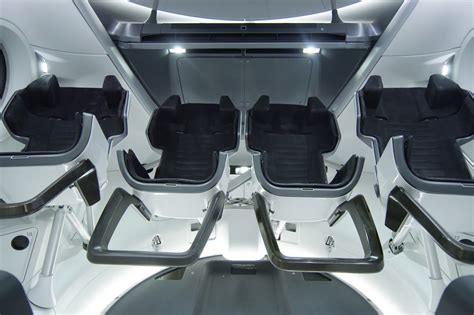 NASA shows off interior of SpaceX Crew Dragon spacecraft