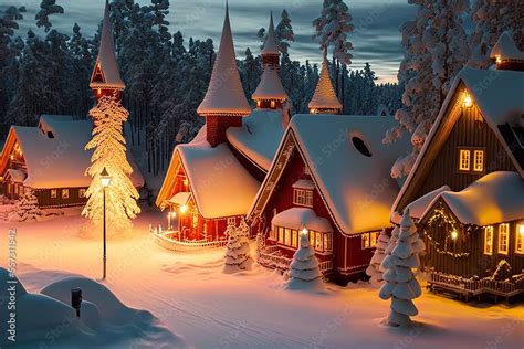 Santa Claus Village in Finland's Lapland, located near Rovaniemi ...