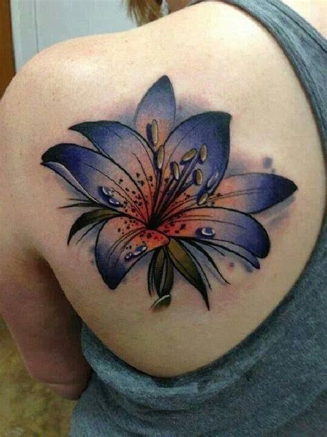 90 Awesome Lily Tattoo Designs with Meaning | Art and Design | Lily ...