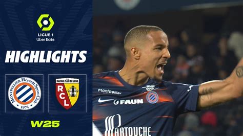 MONTPELLIER HÉRAULT SC - RC LENS (1 - 1) - Highlights - (MHSC - RCL ...