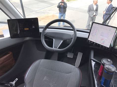 Tesla Semi Truck's rare interior pictures emerge from Sacramento, CA