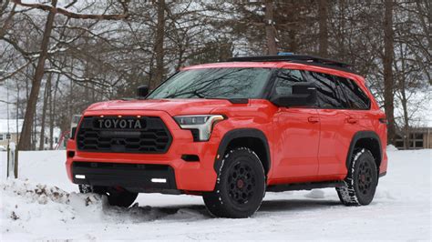 2023 Toyota Sequoia TRD Pro Road Test: Looks promising, but struggles ...