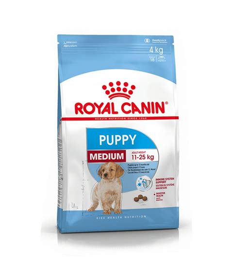 Royal Canin Medium Puppy, 4Kg, 16Kg – Petzo