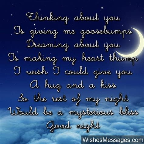 Good Night Poems for Boyfriend: Poems for Him – WishesMessages.com