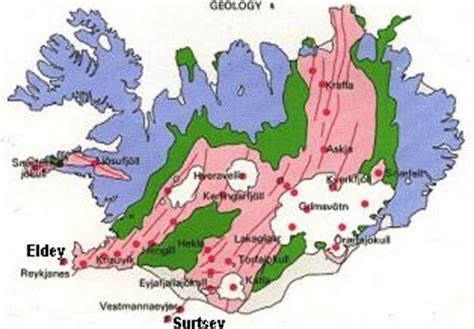 Geysers In Iceland Map