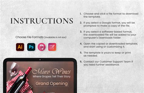 Grand Opening Banner Template in Illustrator, PSD, PNG - Download ...