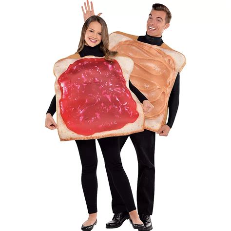 Adult Peanut Butter & Jelly Costume Classic | Party City