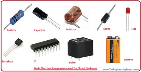 Basic Electronic Components used for Circuit Designing - The ...