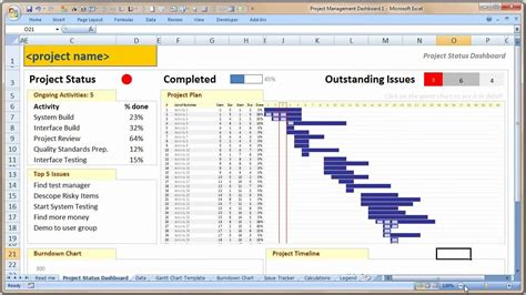 Creating A Project Plan Timeline In Excel - Printable Timeline Templates