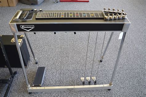 Emmons Black Rock Single 10-string Pedal Steel Guitar | Reverb