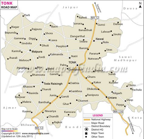 Jaipur Road Map | Color 2018