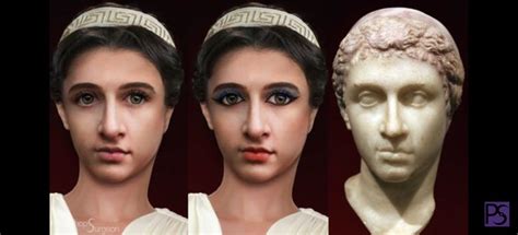 reconstruction by PhotoshopSurgeon | The real cleopatra, Egyptian ...