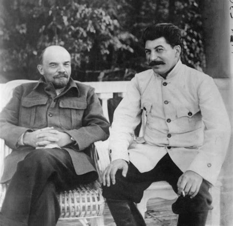 Lenin and Stalin, Russian politicians, c 1920s. | HistoryNet