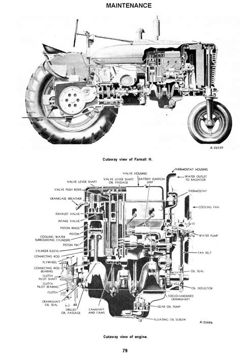 Farmall H Engine Parts