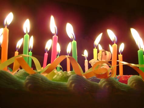 Birthday Cake Candles wallpaper | 1024x768 | #23884